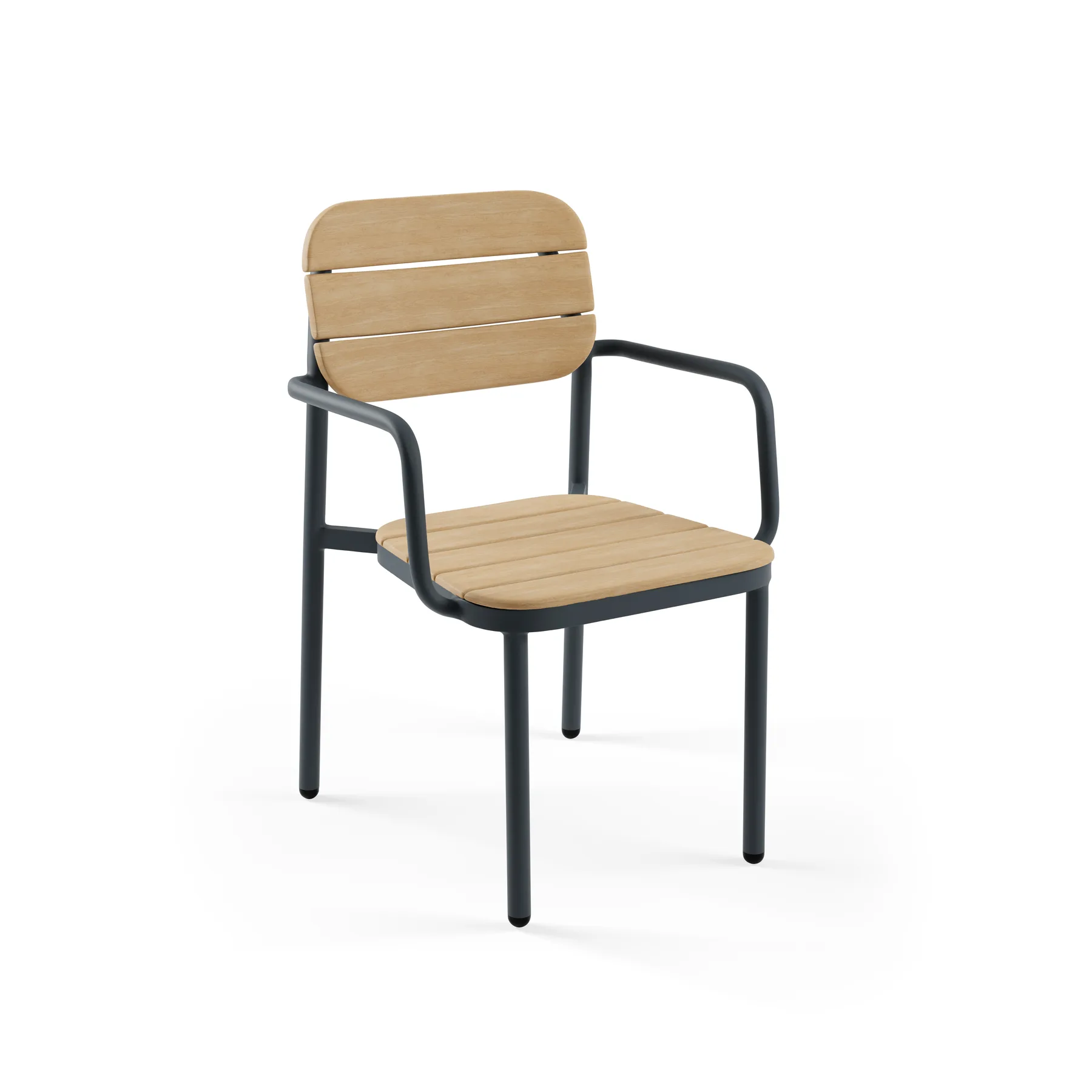ANTHRACITE (RAL 7016) ALUMINUM / IROKO