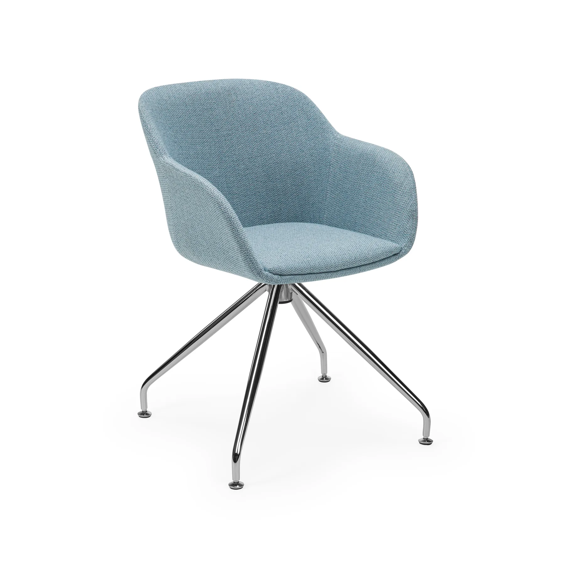 KNIT 17 - LIGHT BLUE / CHROME COATED