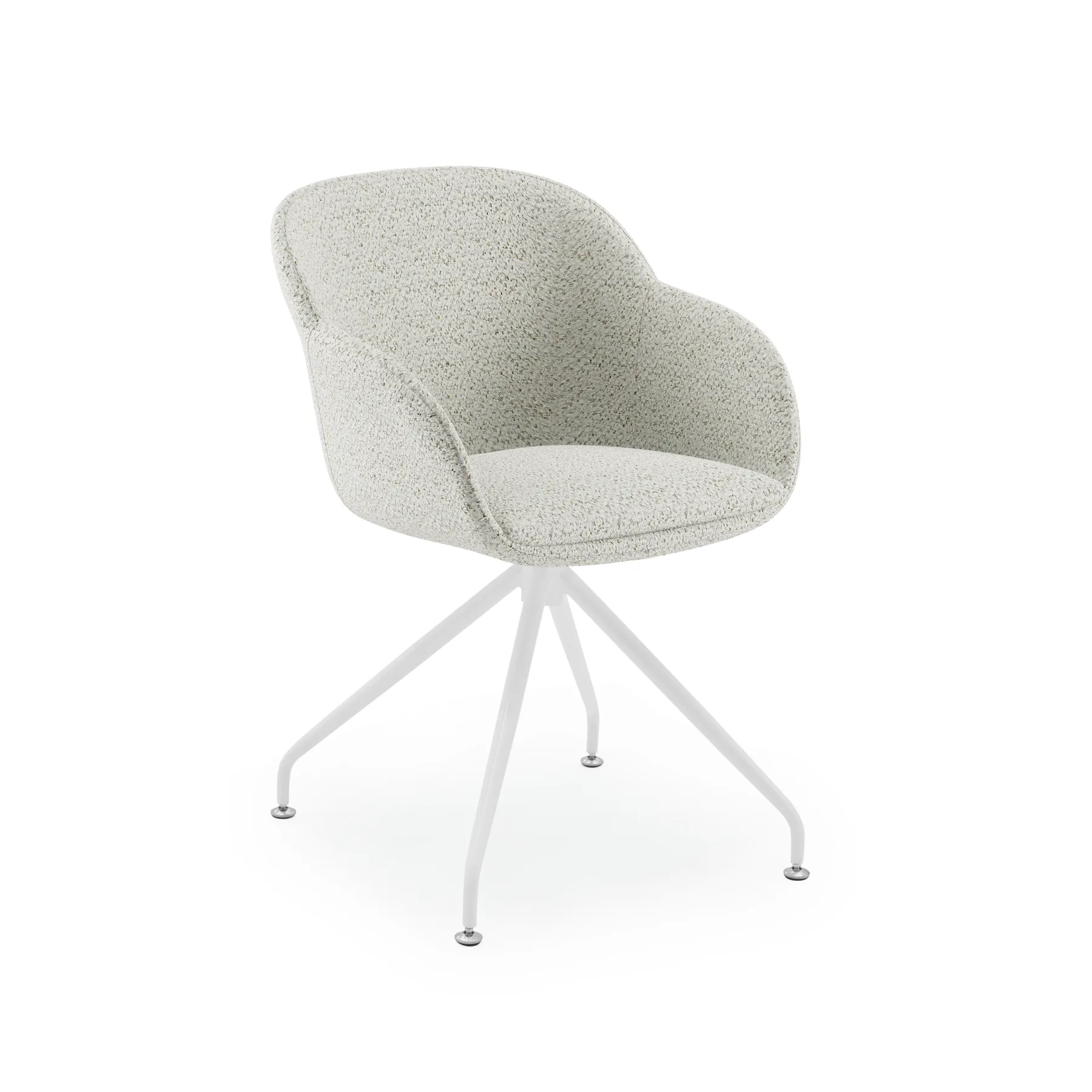 SOFIA 01 / WHITE PAINTED METAL
