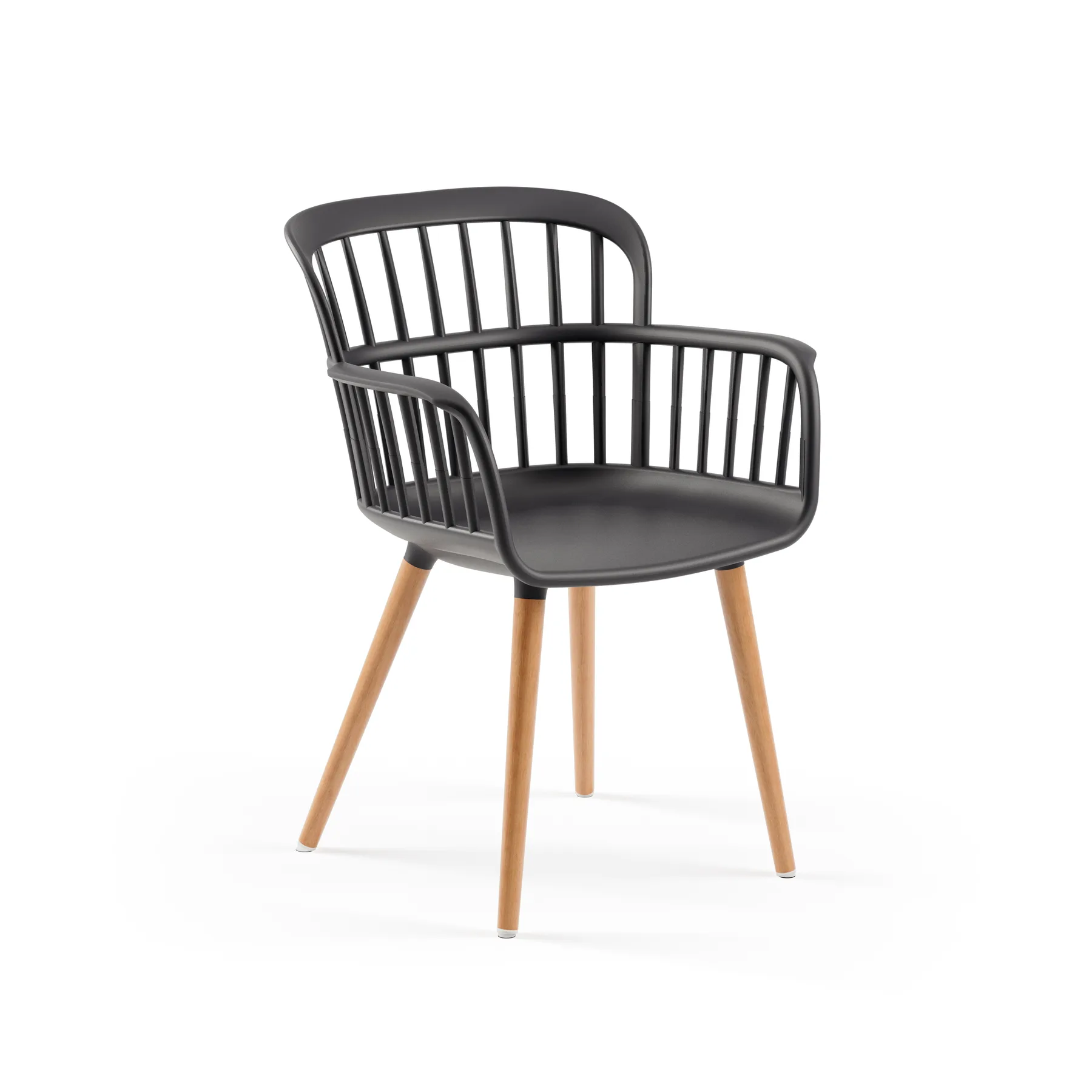 ANTHRACITE / NATURAL BEECH