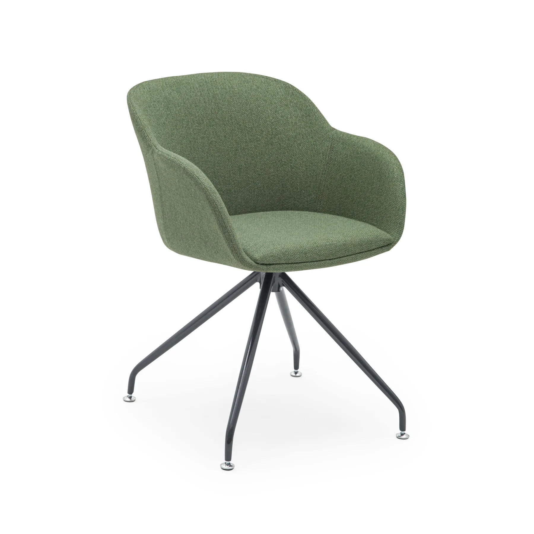 KNIT 38 - GREEN / BLACK PAINTED METAL