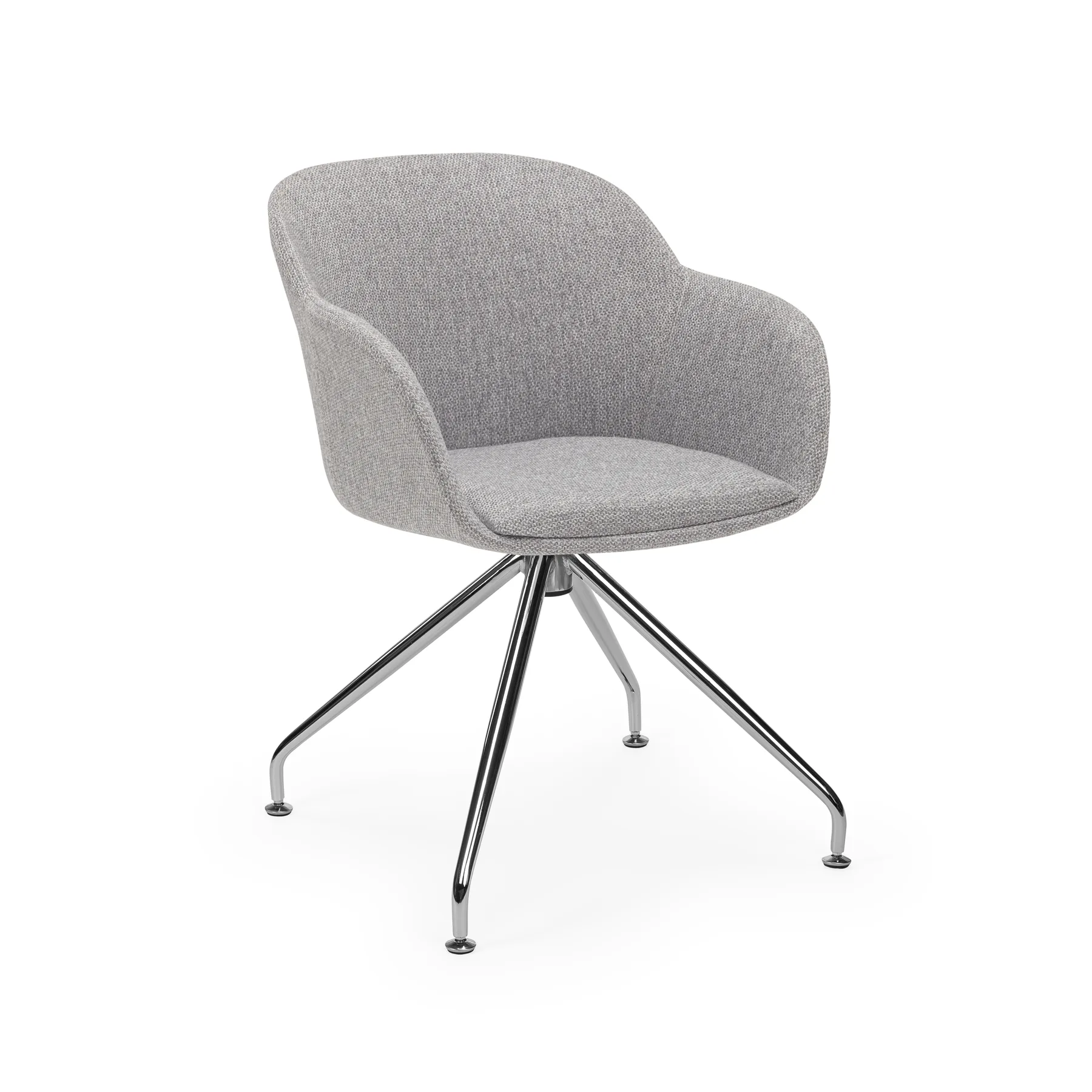 KNIT 26 - GRAY / CHROME COATED
